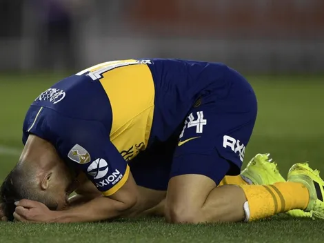 Partido para el olvido: Boca confirmó que Capaldo sufrió un esguince en su tobillo izquierdo