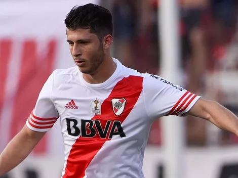 Guido Rodríguez no se olvidó de River a la distancia