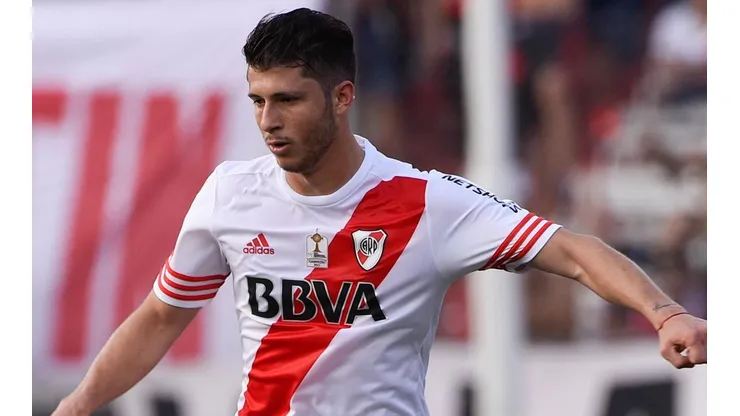 Guido Rodríguez no se olvidó de River a la distancia