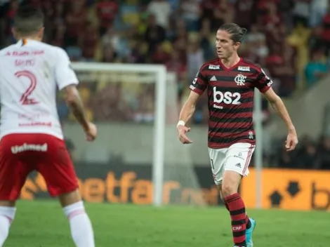 Filipe Luis se equivocó muy feo: no supo diferenciar a River de Boca