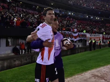 Nacho Fernández, la incansable figura de River en un Superclásico redondo