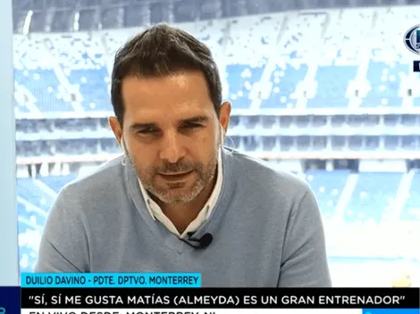 Dulio Davino se refirió a las opciones que maneja para el banquillo de Rayados