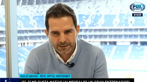 Dulio Davino se refirió a las opciones que maneja para el banquillo de Rayados