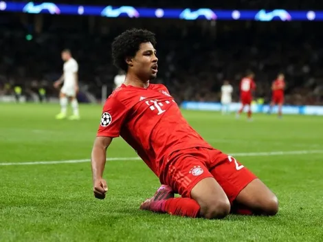 Gnabry humilló a Tottenham y encima después se burló en Twitter