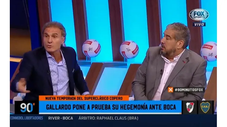 Oscar Ruggeri los desafió a todos.