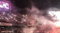 Foto de la hinchada de River.