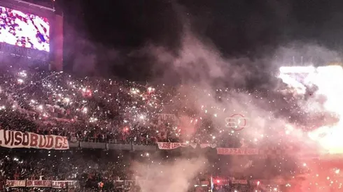 Foto de la hinchada de River.