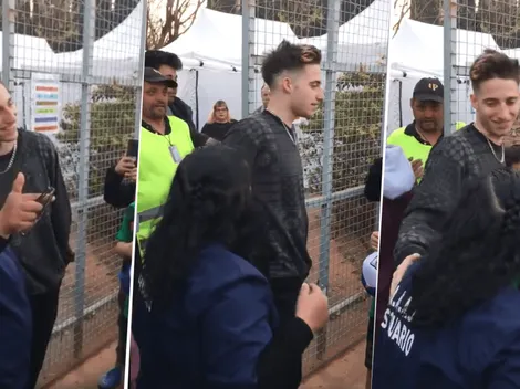 Video que explotó en Twitter: la reacción de Wos al grito de "te quiero" de esta mujer