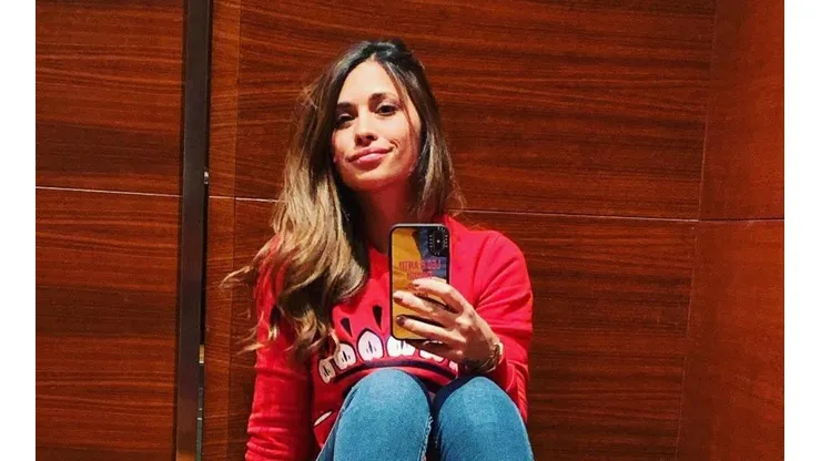 Foto de Antonela Roccuzzo, pareja de Messi.
