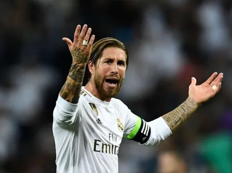 Se lo gritó a la hinchada: Ramos descontó de cabeza, le cobraron fuera de juego y el VAR lo validó