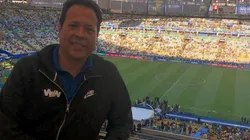 De machista tratan al 'Cantante del gol' por comentario: "Aquí lo que se ha jugado es un partido de varones"