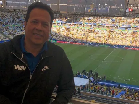 De machista tratan al 'Cantante del gol' por comentario: "Aquí lo que se ha jugado es un partido de varones"