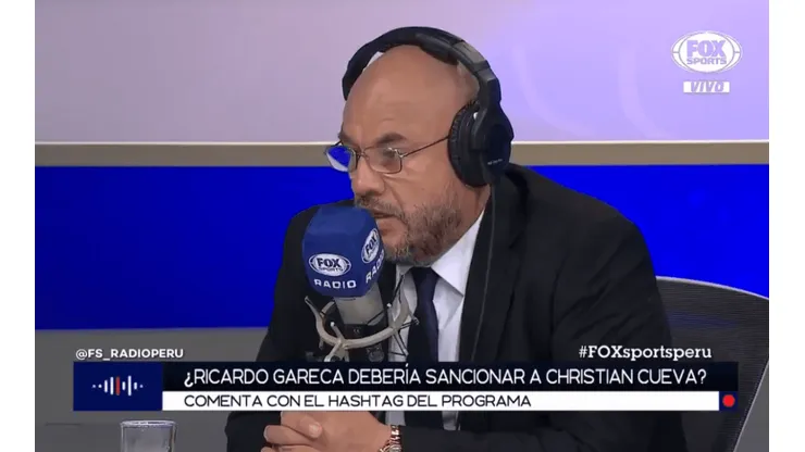 Arévalo es panelista en Fox Sports Radio Perú.