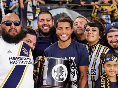 Dos Santos, el mejor jugador de LA Galaxy para los aficionados