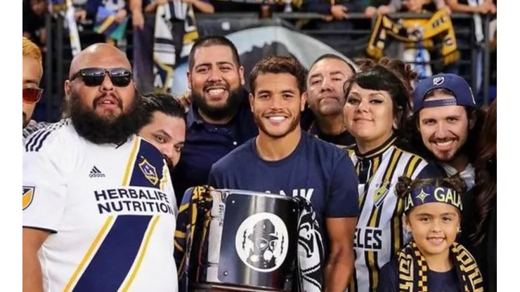 Dos Santos, el mejor jugador de LA Galaxy para los aficionados
