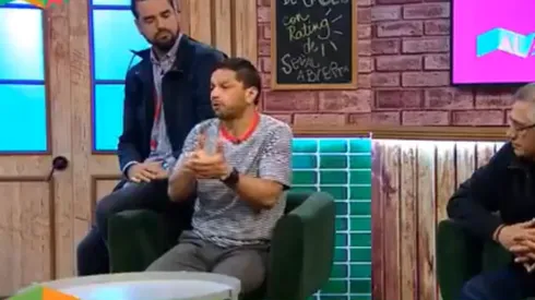 García suele ser reportero de cancha cuando juega Perú.