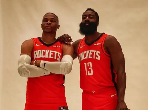 La frase de Russell Westbrook sobre jugar con James Harden que ya sacudió a toda la NBA