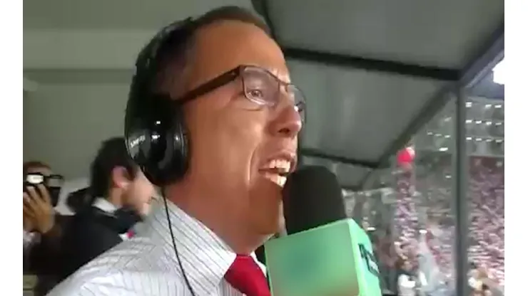 Peredo falleció el 2018 y no pudo relatar a Perú en un mundial.