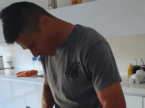 Dejalo vivir: Roncaglia subió una foto cocinando y una cuenta Xeneize le puso los puntos