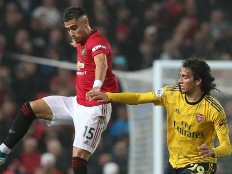 En un opaco partido el Manchester y el Arsenal no se sacaron ventaja