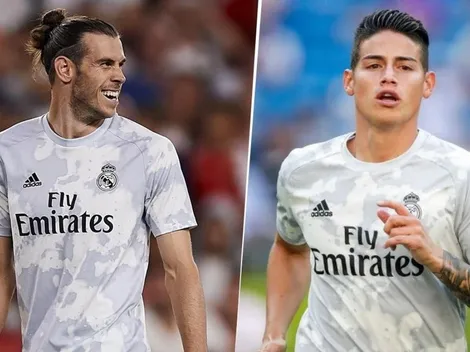 ¿Qué pasó? Zidane dejó fuera de los convocados a Bale y James Rodríguez