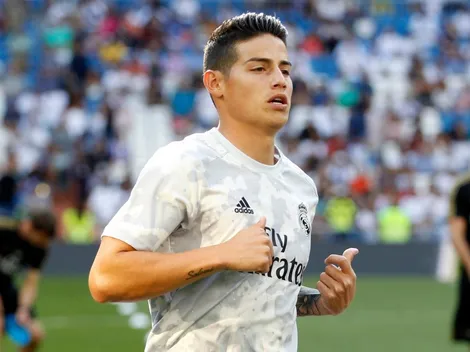 AS: James tiene una dolencia muscular, pero entrenó con normalidad