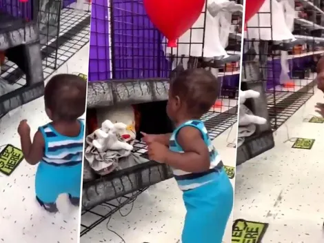 Video viral: nunca se imaginó que este payaso se pondría diabólico