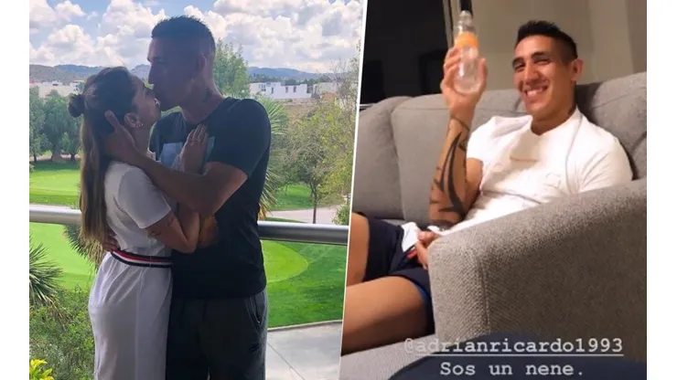 Centurión trolleó a su novia y ella se indignó: "Sos un nene"