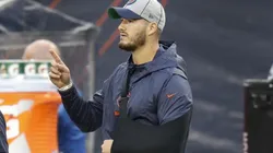 ¿Hay esperanza? Matt Nagy habló sobre la lesión de Mitch Trubisky.