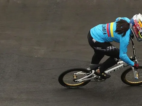 Video: la fuerte caída de Mariana Pajón en la Copa del Mundo de BMX