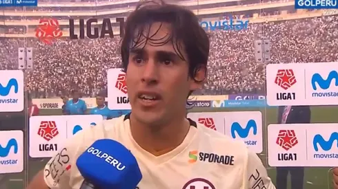 Guarderas jugó los 90' en el Clásico del fútbol peruano.