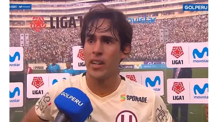 Guarderas jugó los 90' en el Clásico del fútbol peruano.
