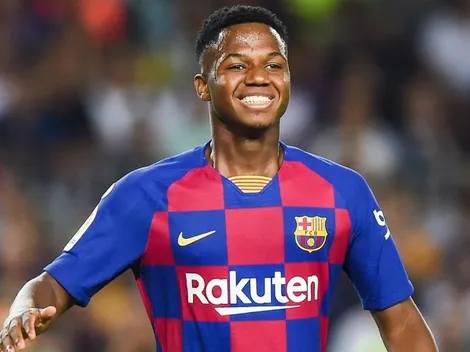 Ansu Fati figura en la prelista de la selección mayor de España