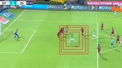 Daniel Muñoz dijo presente y puso el primero de la noche ante Deportes Tolima