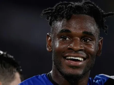 Duván Zapata trata de reconciliar a hinchas de Atalanta con la Champions