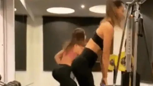Está chequeado: la mujer de Mauro Zárate tiene una profe de gimnasia que es una bomba