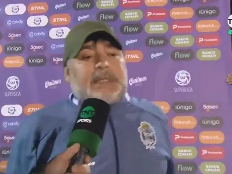Sinceridad brutal de Maradona: "Con River no se puede"