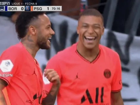 PSG sonríe porque volvió la dupla Mbappé-Neymar con un golazo a pura velocidad