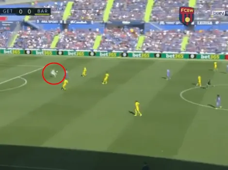 Locura de Ter Stegen: la paró de pecho, salió del área y metió asistencia a Lucho Suárez