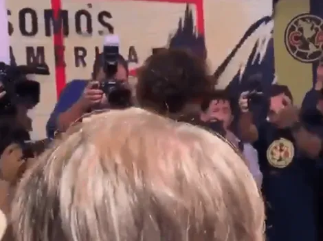 Los fanáticos de América apoyaron al plantel en el hotel