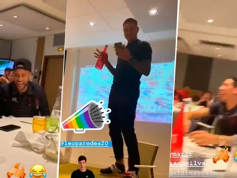 A Icardi lo hicieron cantar en PSG y se le rieron en la cara Neymar y Di María