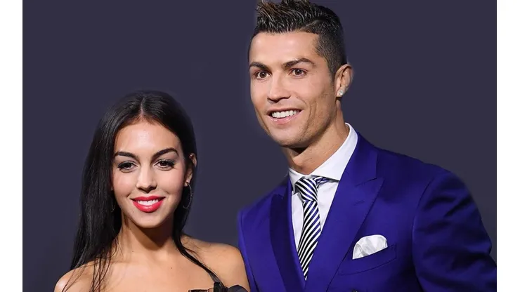 Georgina Rodríguez y Cristiano Ronaldo, juntos.