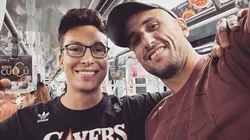 Se encontró a Ginóbili en el subte y la reacción de Manu nos conmovió a todos