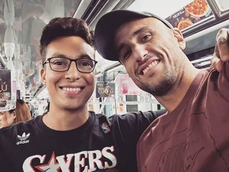 Se encontró a Ginóbili en el subte y la reacción de Manu nos conmovió a todos