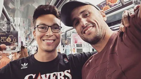 Se encontró a Ginóbili en el subte y la reacción de Manu nos conmovió a todos