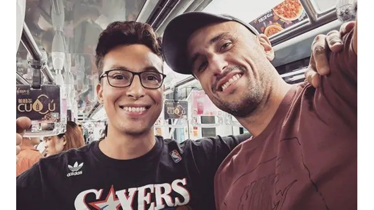Se encontró a Ginóbili en el subte y la reacción de Manu nos conmovió a todos