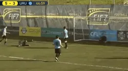 Foto captura del momento.