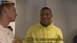 Video: Mbappé se cruzó con de Jong y le preguntó por Barcelona
