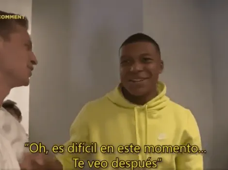 Video: Mbappé se cruzó con de Jong y le preguntó por Barcelona