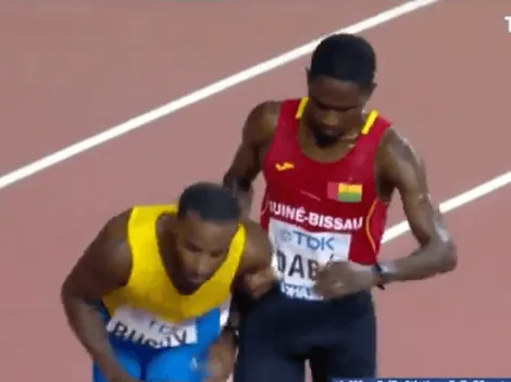 Vio que su rival no podía terminar la carrera y lo que hizo nos conmovió a todos